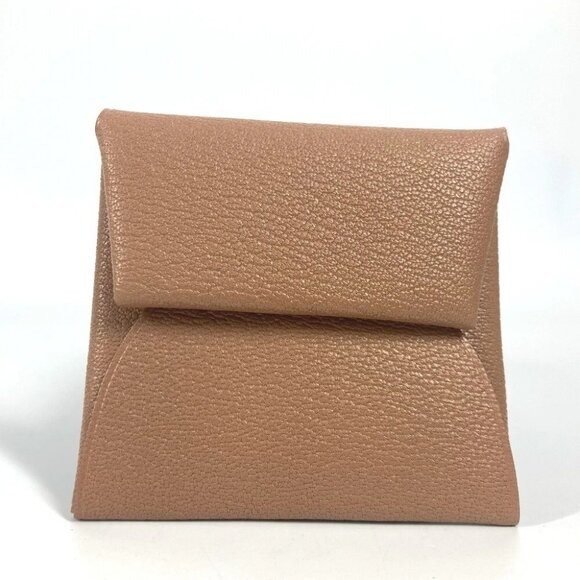 HERMES Bicolor Bastia Verso Wallet Coin Compartment Square coin purse Unused - Picture 2 of 16
